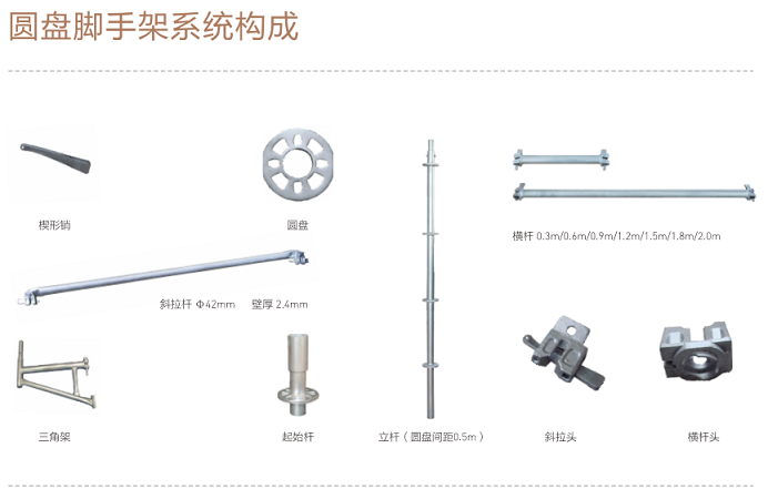 承插型盤扣式腳手架元拓集團(tuán)